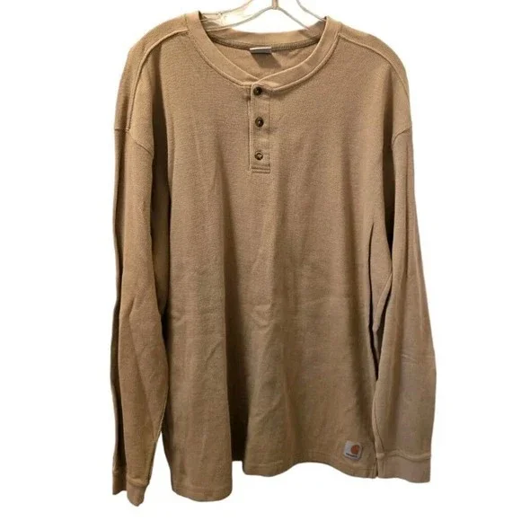 tan carhartt shirt